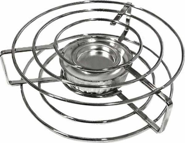 EveFix Jel Ateşli Isıtıcılı Soğutmaz Metal Nihale Çaydanlık Tencere Altlığı - Image 1