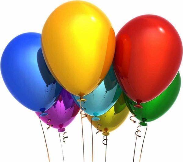 EveFix Karışık Renkli Metalik Balon 5 Adet - Image 1