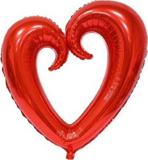 EveFix Kırmızı Kalp Balon - Image 1
