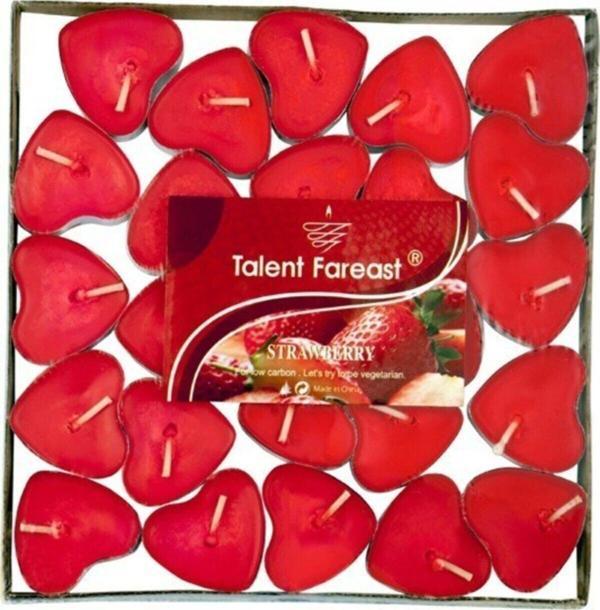 EveFix Kırmızı Kalp Mum - Image 1