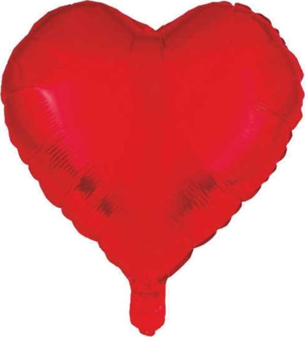 EveFix Folyo Balon Kalpli Kırmızı 45X55 Cm - Image 1