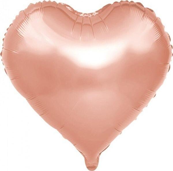 EveFix Kalp Folyo Balon Rose Gold 60 Cm - Image 1