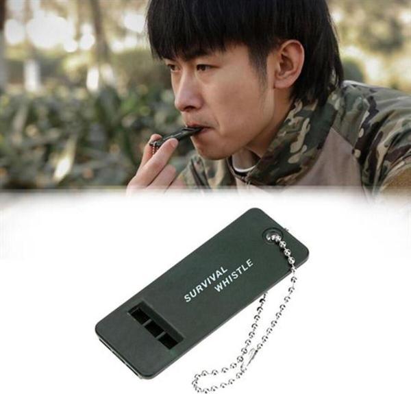 EveFix Kamp Outdoor Yaşam Yüksek Sesli Acil Durum Survival Plastik Düdük - Image 1