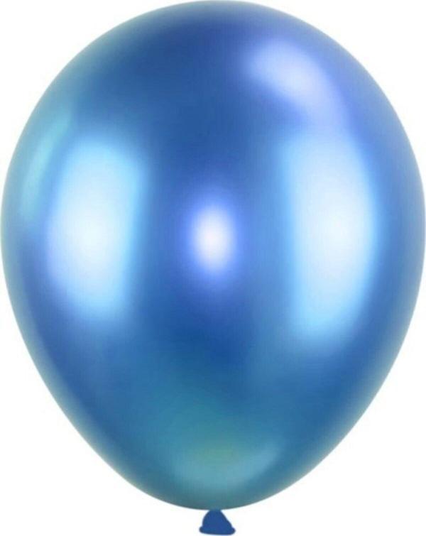 EveFix Krom Balon Mavi 6 Adet Metalik Balon - Image 1