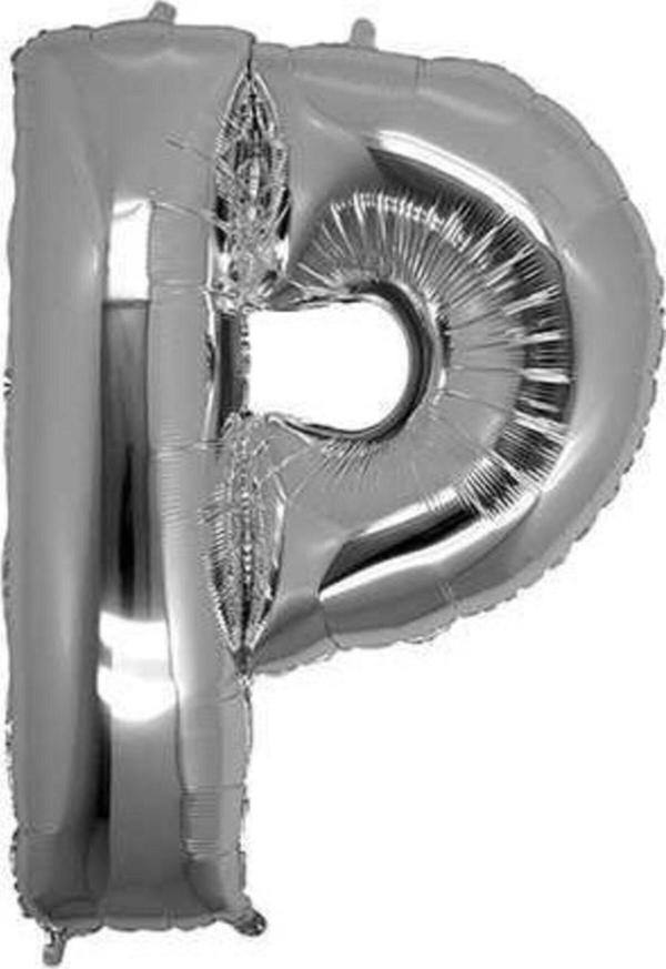 EveFix P Folyo Balon Gümüş 100 Cm Helyum Balon Uçan Balon - Image 1