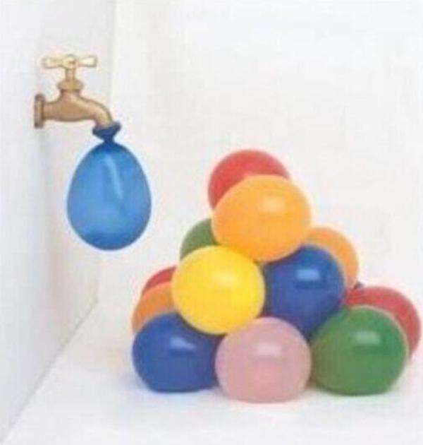 EveFix Parti Paketi Su Bombası Latex Balon 20'Li - Image 1