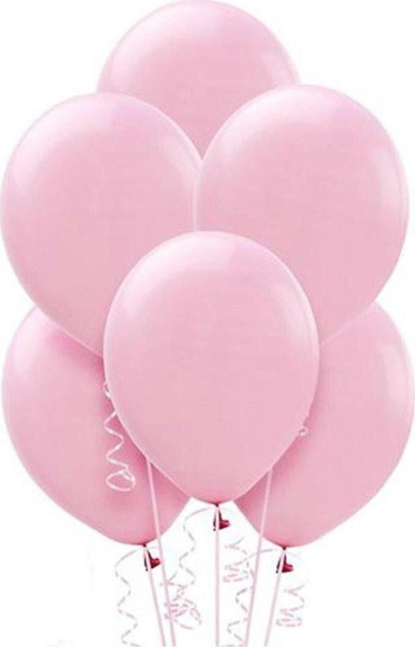 EveFix Party Shop Metalik Pembe Balon 20´Li Paket - Image 1