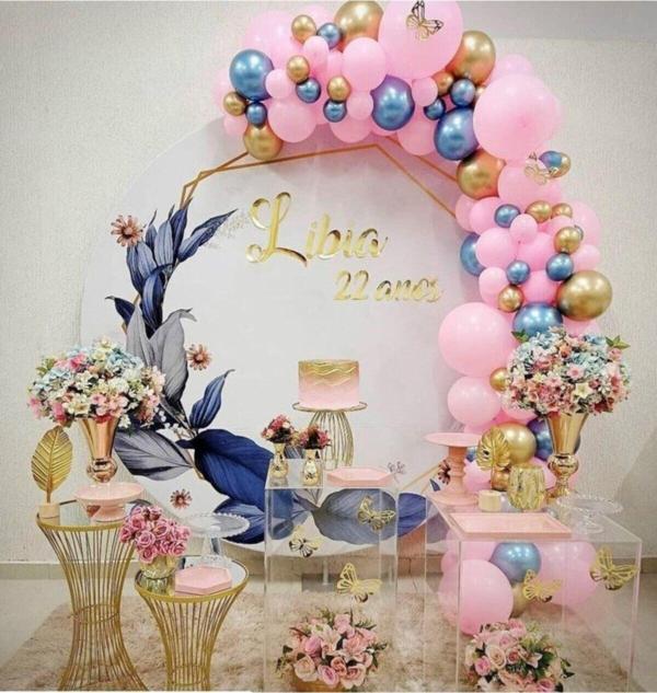 EveFix Pastel Balon Krom Balon Zinciri - Image 1