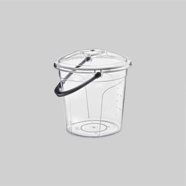 EveFix Kapaklı Şeffaf Su Kovası 5 Lt - Image 1