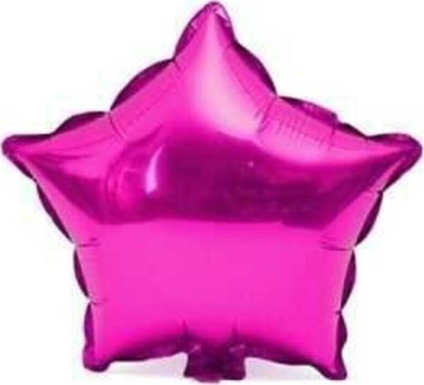 EveFix Pembe Yıldız Folyo Balon 60Cm - Image 1