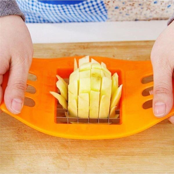 EveFix Kare Dizayn Pratik Kolay Patates Dilimeme Aleti Aparatı Bıçağı - Image 1