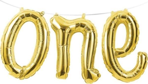 EveFix One Yazılı Folyo Balon Gold Renk - Image 1
