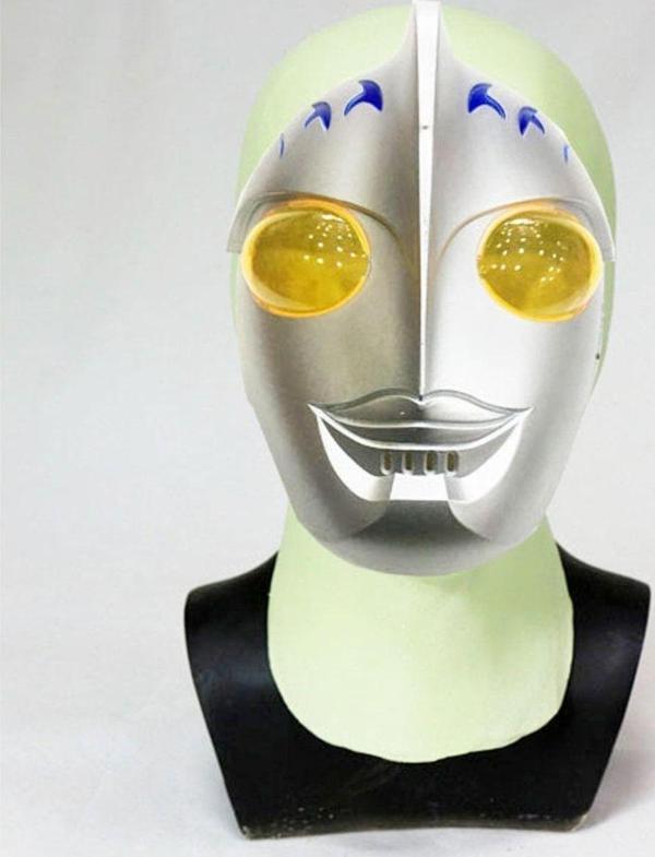 EveFix Plastik Uzaylı Maskesi Halloween Robot Maskesi - Image 1