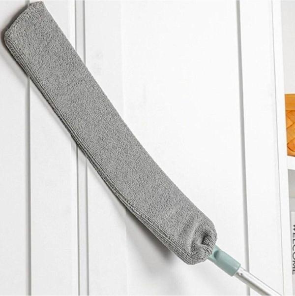 EveFix Sihirli Mikrofiber Başlıklı Girintili Yüzey Temizleme Mopu Toz Alma Fırçası - Image 1