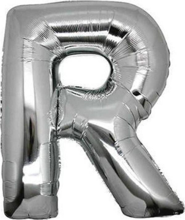 EveFix R Folyo Balon Gümüş 100 Cm Helyum Balon Uçan Balon - Image 1