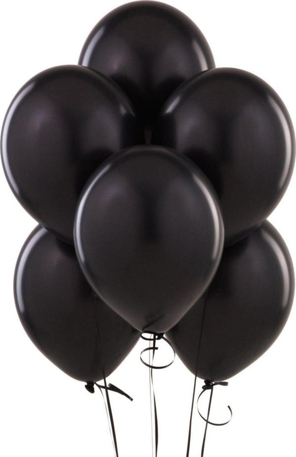 EveFix Siyah Latex Balon (5' Li) - Image 1