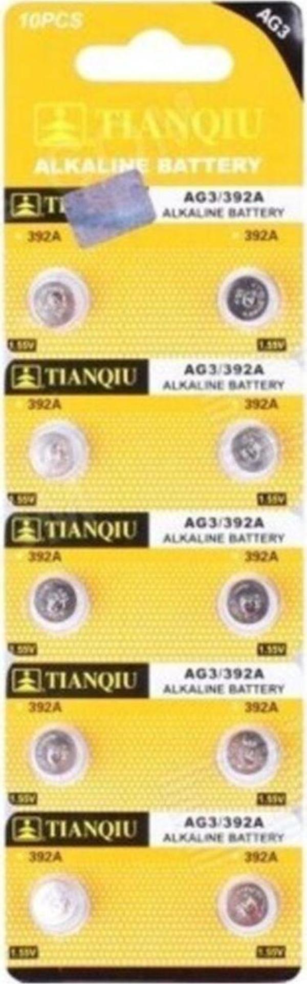 EveFix Tıanqıu Ag3 Lr41/392 Alkalin 10Lu Düğme Pil - Image 1