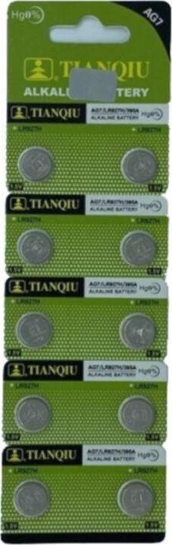 EveFix Tıanqıu Ag7 Lr927/395 Alkalin 10Lu Düğme Pil - Image 1