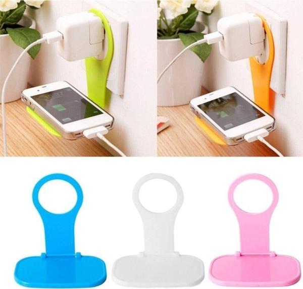 EveFix Universal Mobil Şarj Priz Askısı Ve Telefon Tablet Tutucu Stand - Image 1