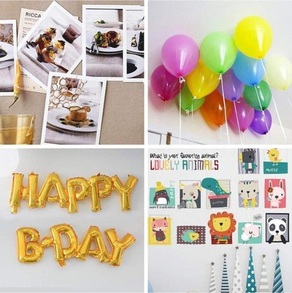 EveFix Sticker Damla Model Çift Taraflı Yapışkan Balon Yapıştırıcısı - Image 1