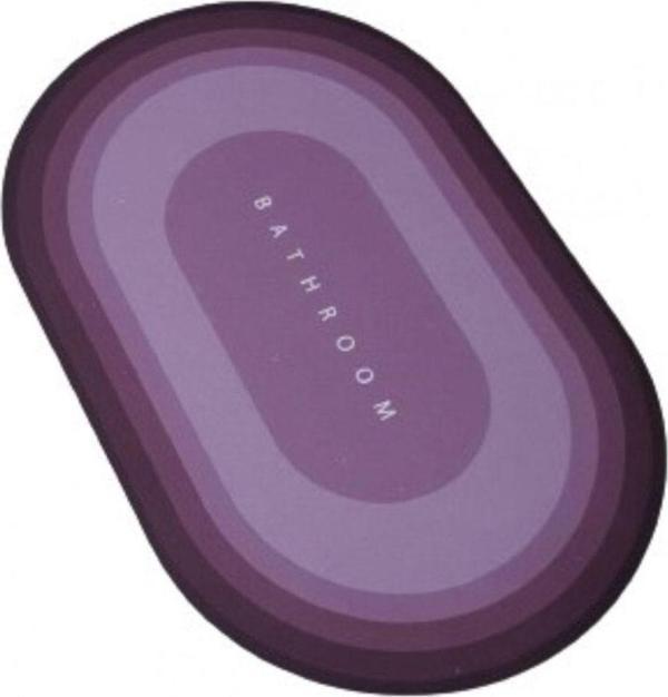 EveFix Süper Su Emici Kaymaz Tabanlı Koku Yapmaz Sihirli Banyo Paspası ( 58*38 )Cm - Image 1
