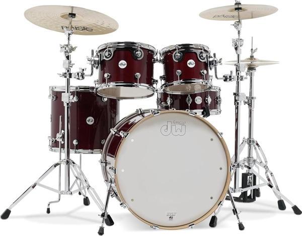Dw Drums 22" Design Series 4-parça Akustik Davul (Cherry Stain) - Image 1