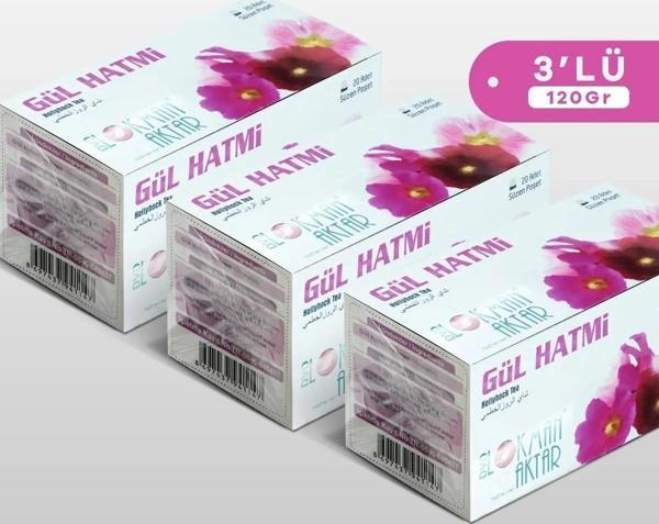 Gül Hatmi Çayı 20 'Li Süzen Poşet 3lü set - Image 1