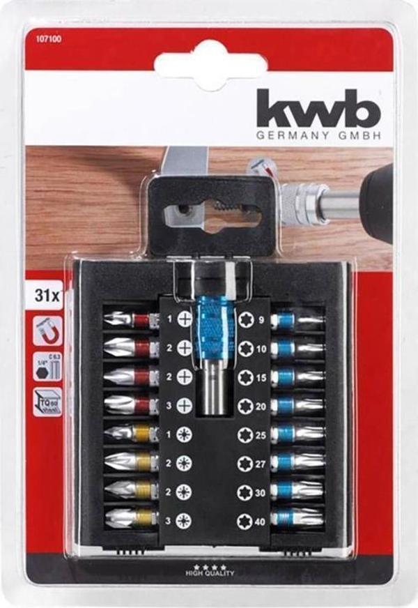 KWB 31 Parça Bits Seti 49107100 - Image 1