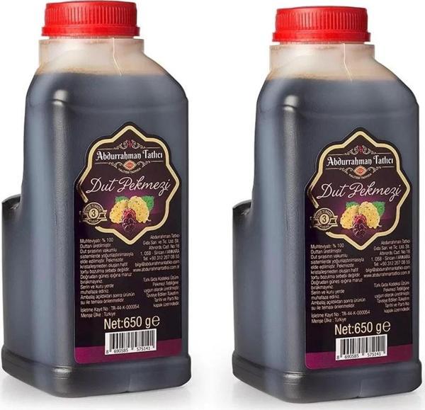 Abdurrahman Tatlıcı Dut Pekmezi 650 Gr x 2 Adet - Image 1