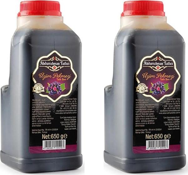 Abdurrahman Tatlıcı Üzüm Pekmezi 650 gr x 2 Adet - Image 1