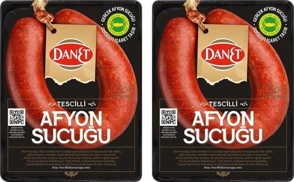 Danet Tescilli Afyon Sucuğu Fermente 300 g 2 li - Image 1