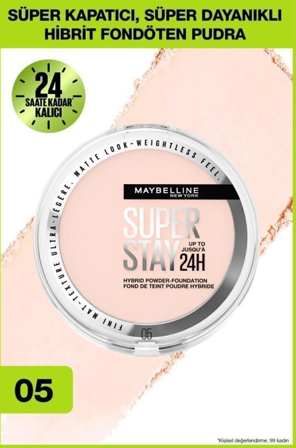 Maybelline New York Superstay Hibrit Pudra & Fondöten - 03 - Image 1