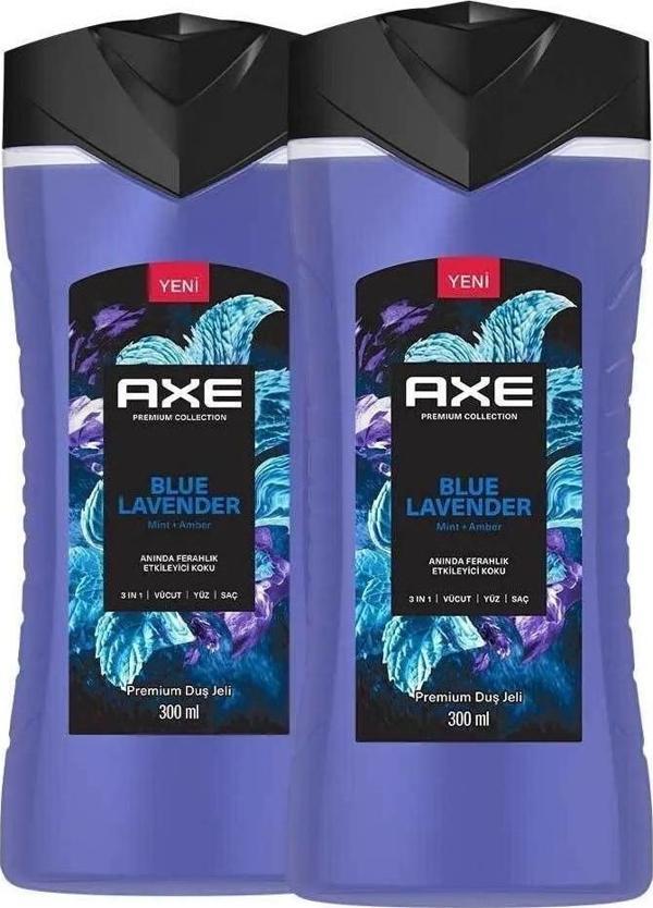 Axe Premium Collection Duş Jeli Blue Lavender 300 ml x 2 Adet - Image 1