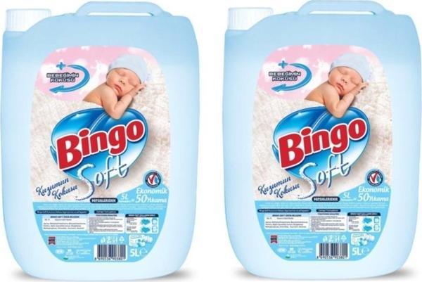 Bingo Soft Kuzumun Kokusu Çamaşır Yumuşatıcısı 5 lt x 2 Adet - Image 1