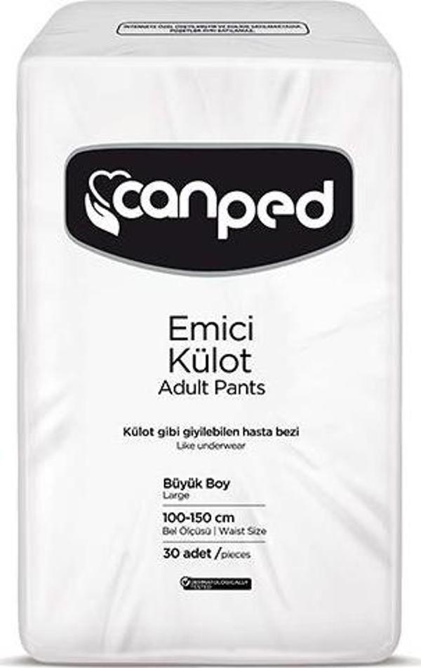 Canped Emici Külot Büyük Boy Large 30 Adettt - Image 1
