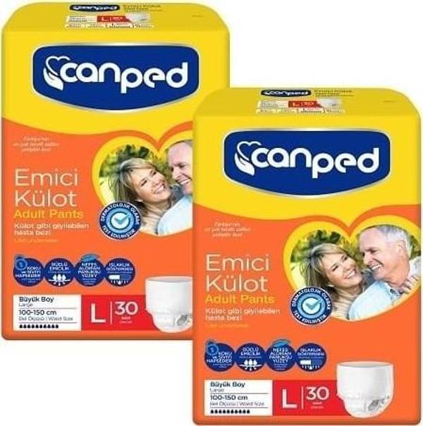 Canped Emici Külot Büyük Boy Large 60 Adettt - Image 1