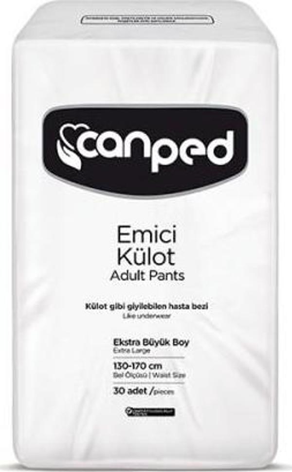 Canped Emici Külot Extra Büyük Boy Largee 30 Adet - Image 1