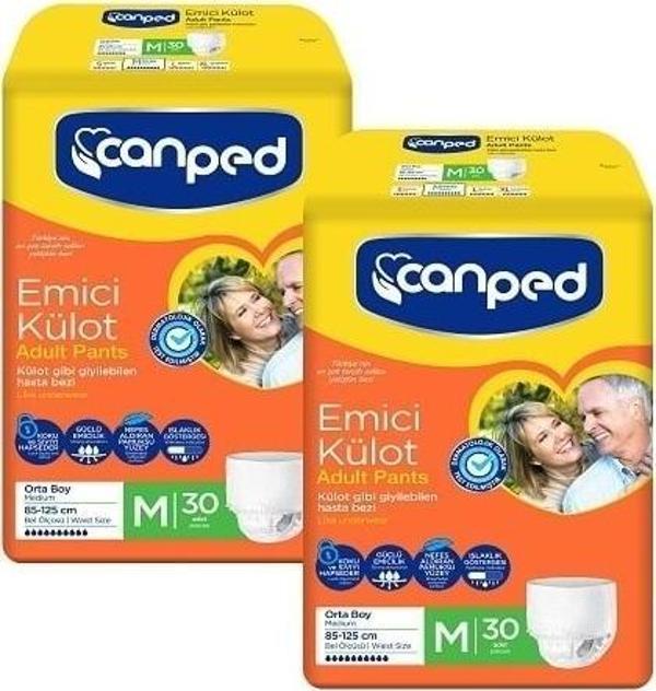 Canped Emici Külot Orta Boy Medium 60 Adett - Image 1