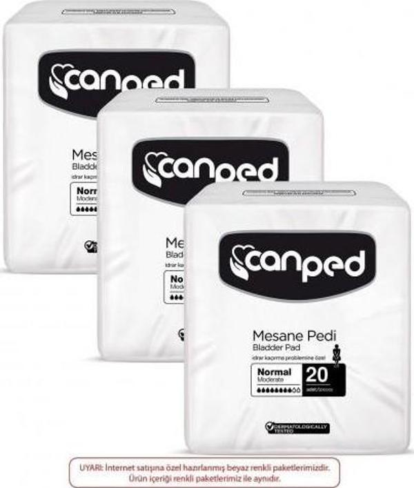 Canped Mesane Pedi Normal M Beden 20 Adet x 3 Adet - Image 1