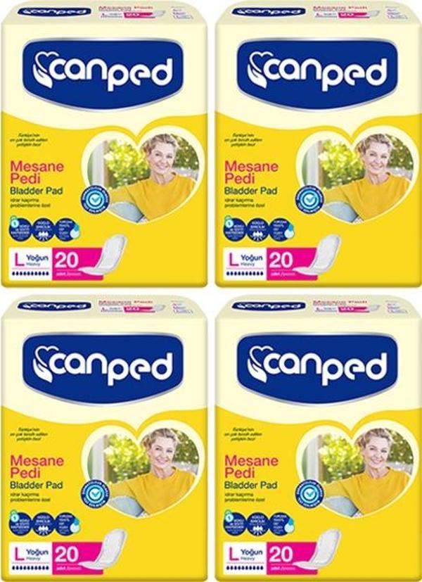 Canped Mesane Pedi Yoğun L Beden 80 Adet - Image 1