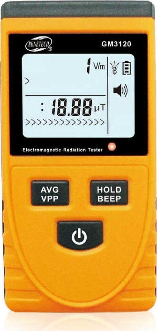 BENETECH GM3120 Elektromanyetik Alan Radyasyon Ölçer - Image 1
