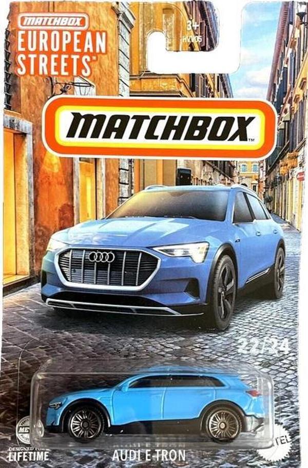 Matchbox European Streets - Audi E-Tron HVV45 - Image 1