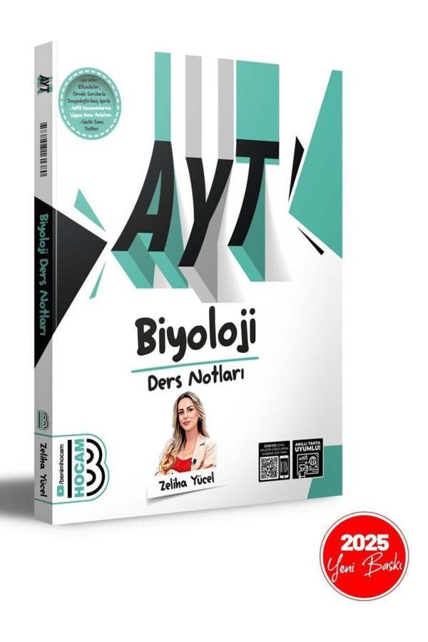 2025 AYT Biyoloji Ders Notları Benim Hocam Yayınları - Benim Hocam Yayınları - Image 1