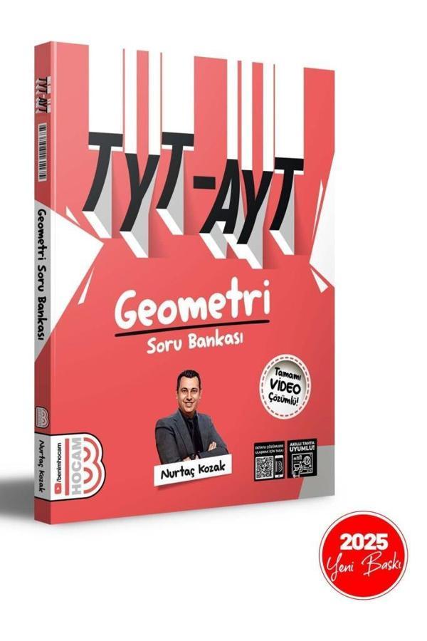 2025 TYT- AYT Geometri Tamamı Video Çözümlü Soru Bankası Benim Hocam Yayınları - Benim Hocam Yayınları - Image 1
