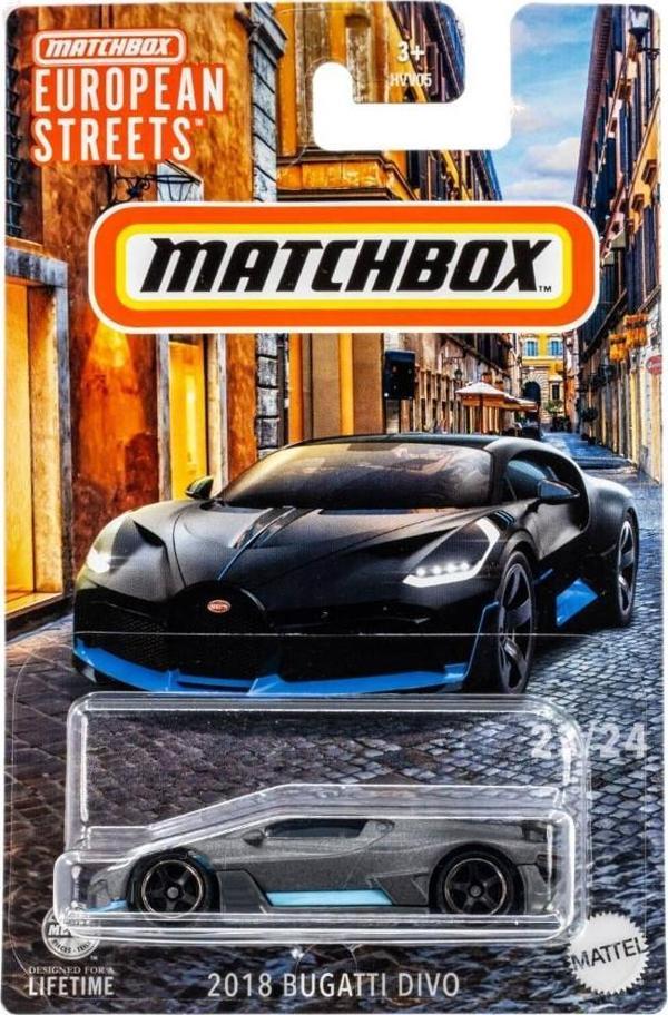 Matchbox Best of Europe Tekli Arabalar HVV05 - 2018 BUGATTI DIVO - Image 1