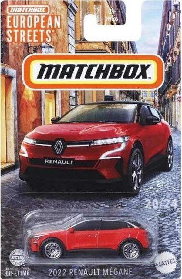 Matchbox Best of Europe Tekli Arabalar HVV05 - 2022 RENAULT MEGANE - Image 1