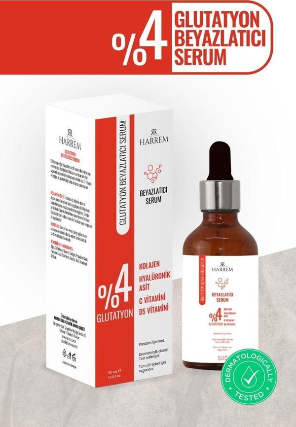 Harrem Glutatyon Beyazlatıcı Leke Karşıtı Hücre Yenileyici Serum 50 ml - Image 1