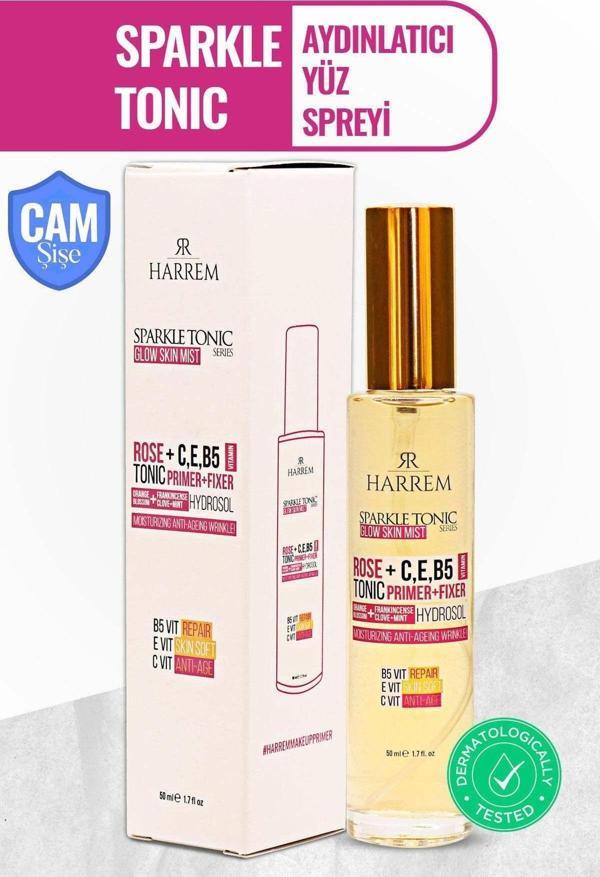 Harrem Sparkle Tonik Aydınlatıcı Yüz Spreyi 50 ml - Image 1