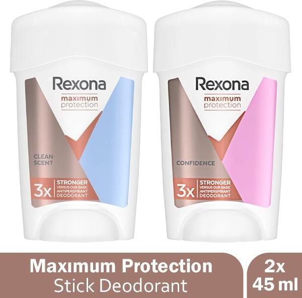 Rexona Maximum Protection Cream 96 Saat Etkin Koruma 2 li Set - Image 1