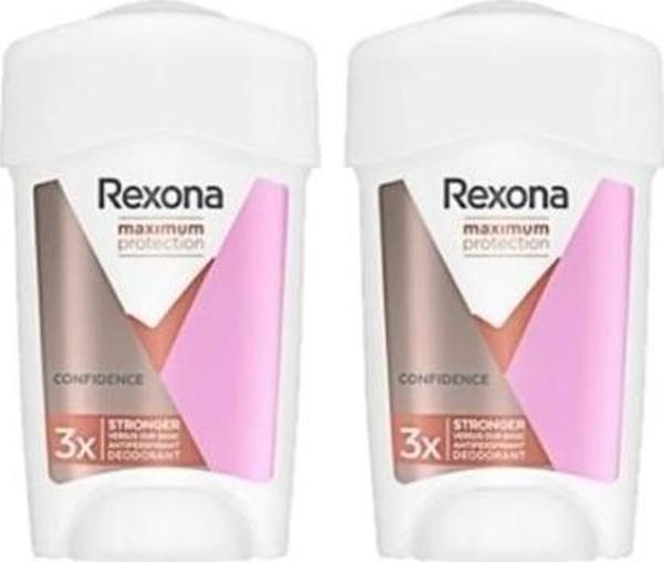 Rexona Maximum Protection Cream Confidence 96 Saat 45 ml x 2 Adet - Image 1